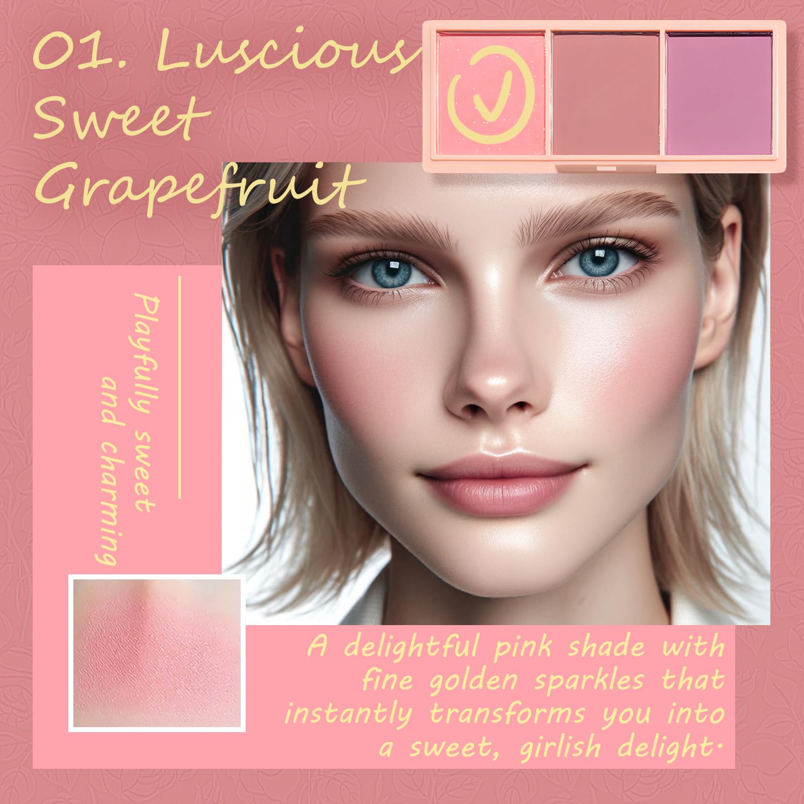 Kootinn velvet powder texture glides on for smooth blending.