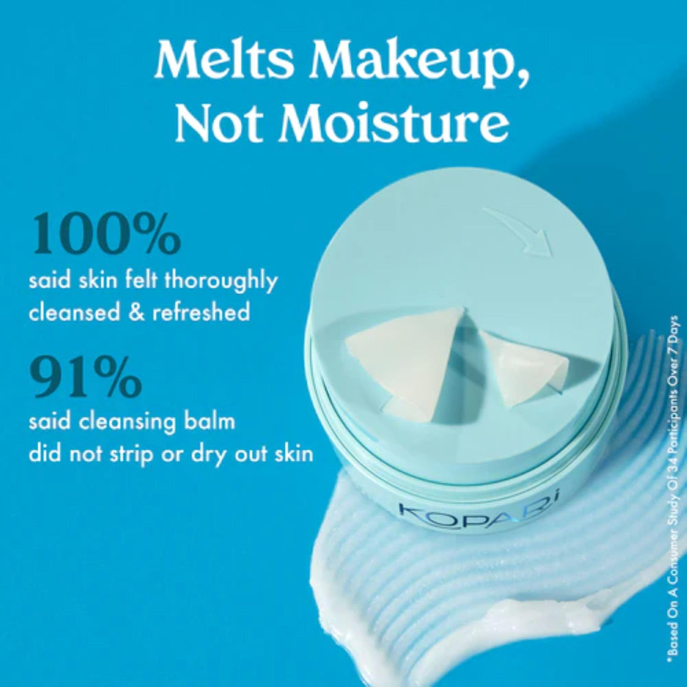 Kopari ceramides support the skin barrier in a soothing balm texture.
