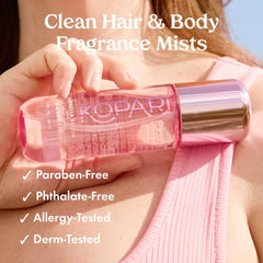 Kopari Marbella Bloom neroli and bergamot notes provide a bright, uplifting scent.