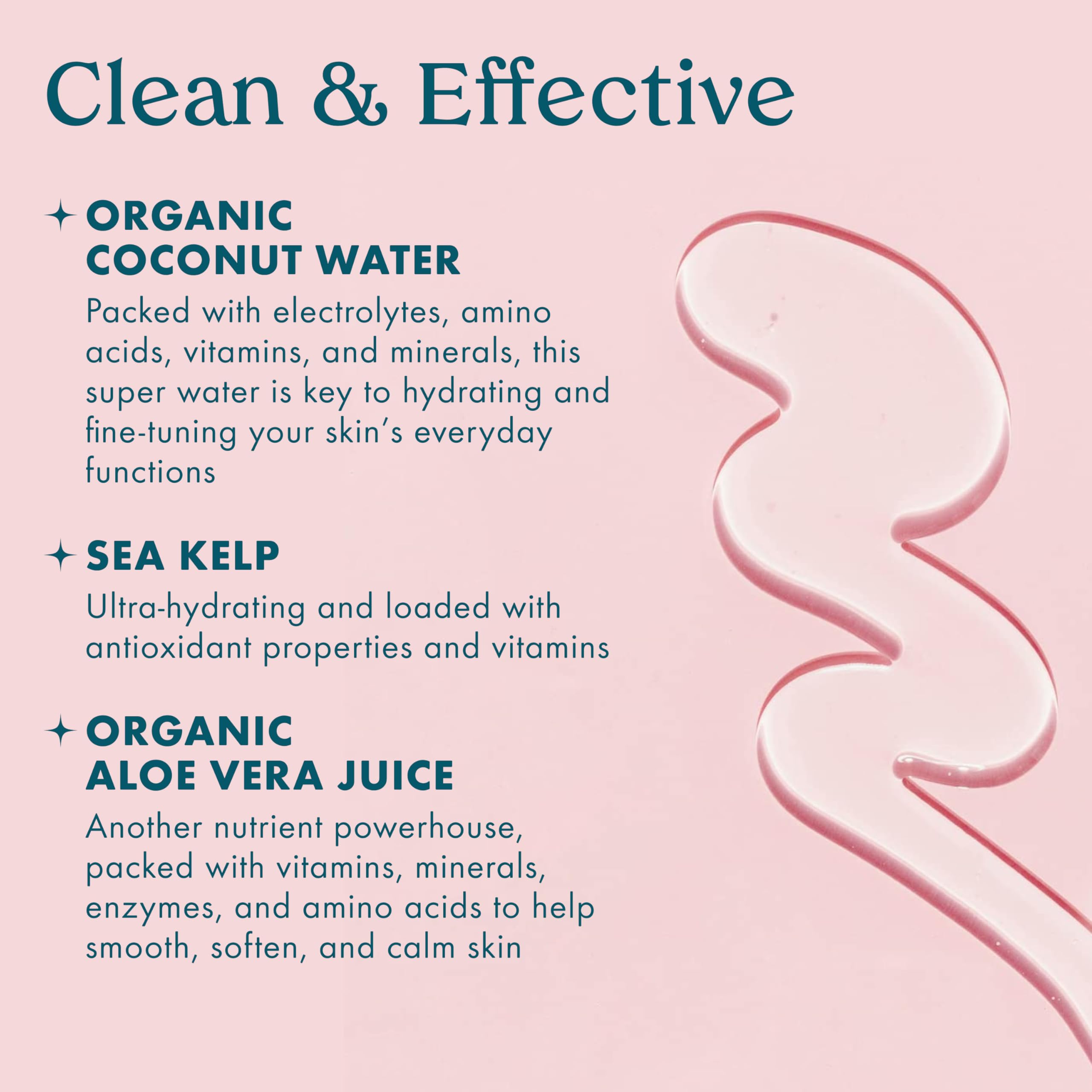 Kopari sea kelp and aloe vera nourish without stripping oils