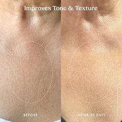 Kopari Ultra Restore Serum application close-up conveys easy spreading and rapid absorption.