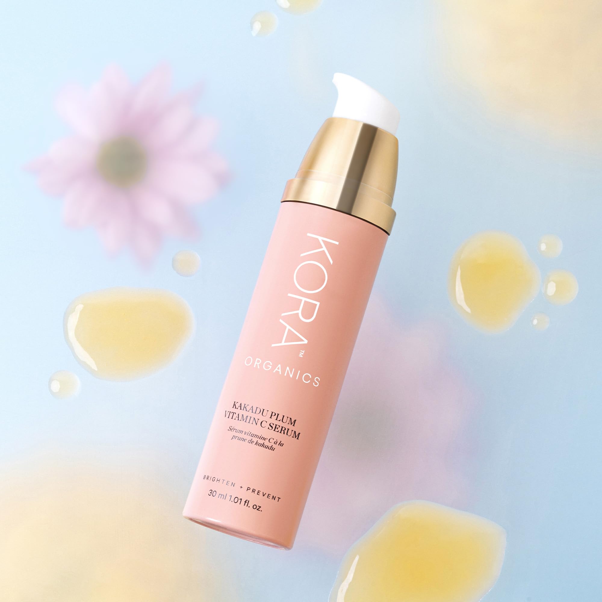 KORA Organics packaging displays Certified Organic and Cruelty-Free seals