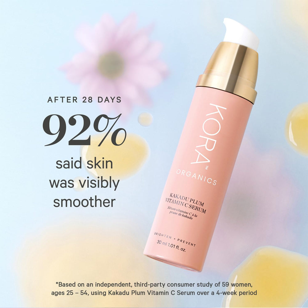 KORA Organics-certified organic seal on packaging