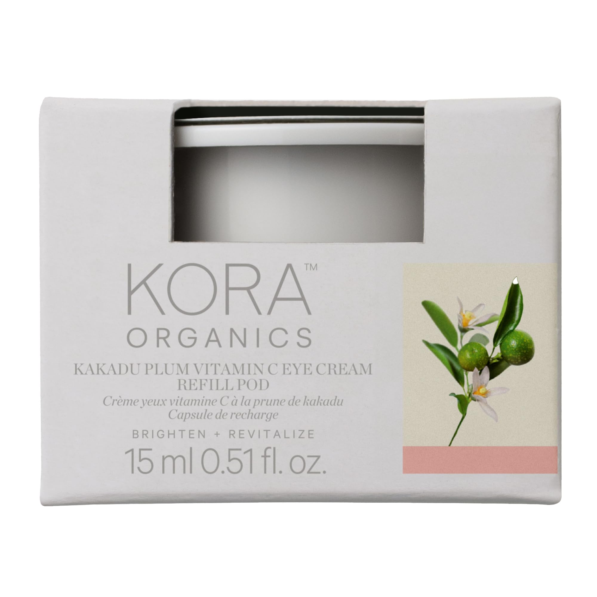 Cream being blended with concealer for smoother finish