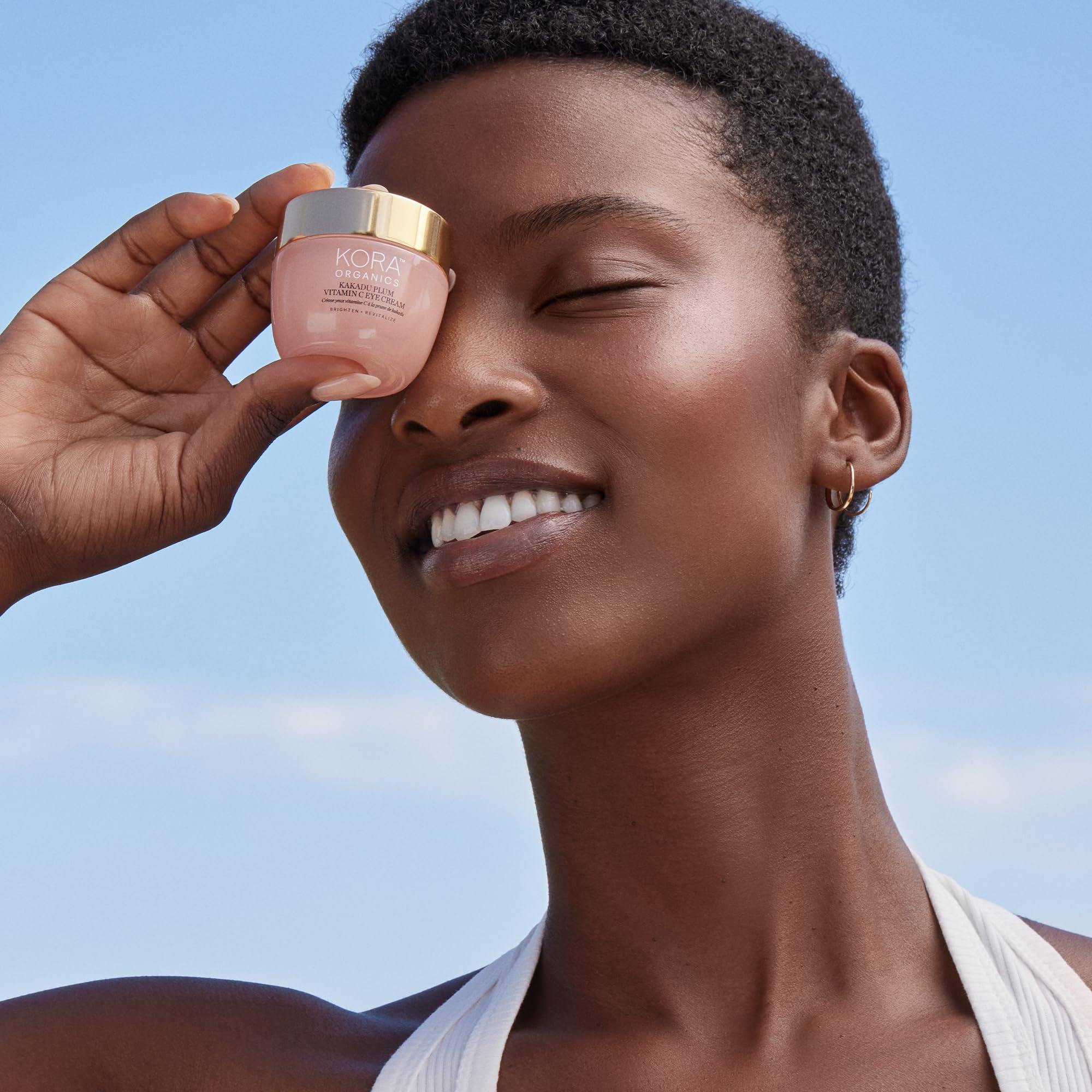 KORA Organics Kakadu Plum Vitamin C Eye Cream with Red Ginseng