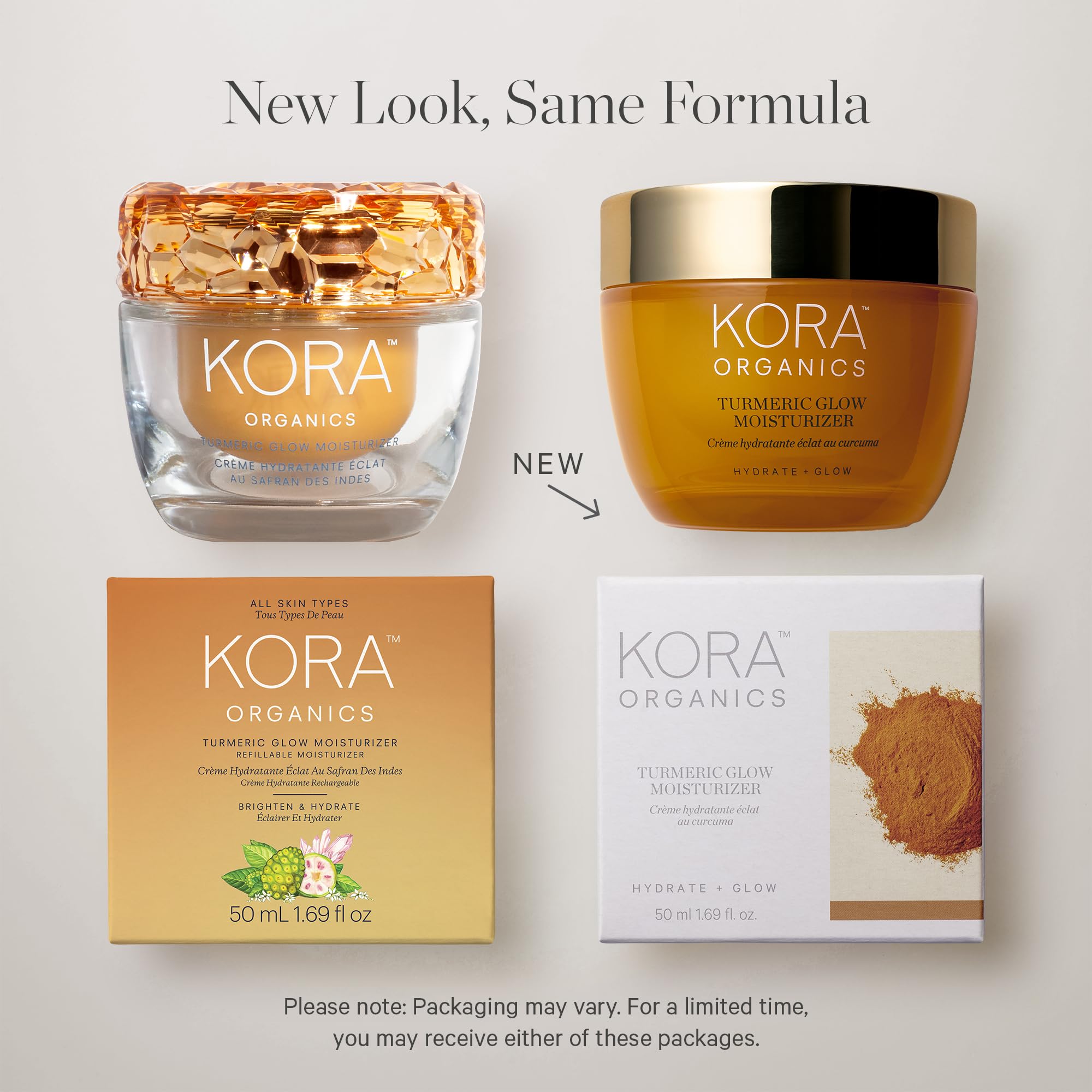 KORA Organics turmeric extract close-up shows brighten and smooth potential.