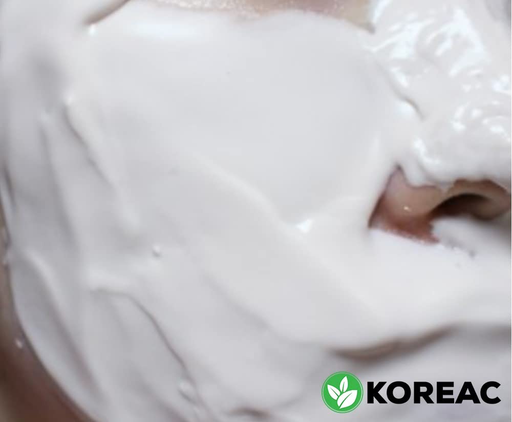 KOREAC Anskin elasticity and radiance look after masking session.