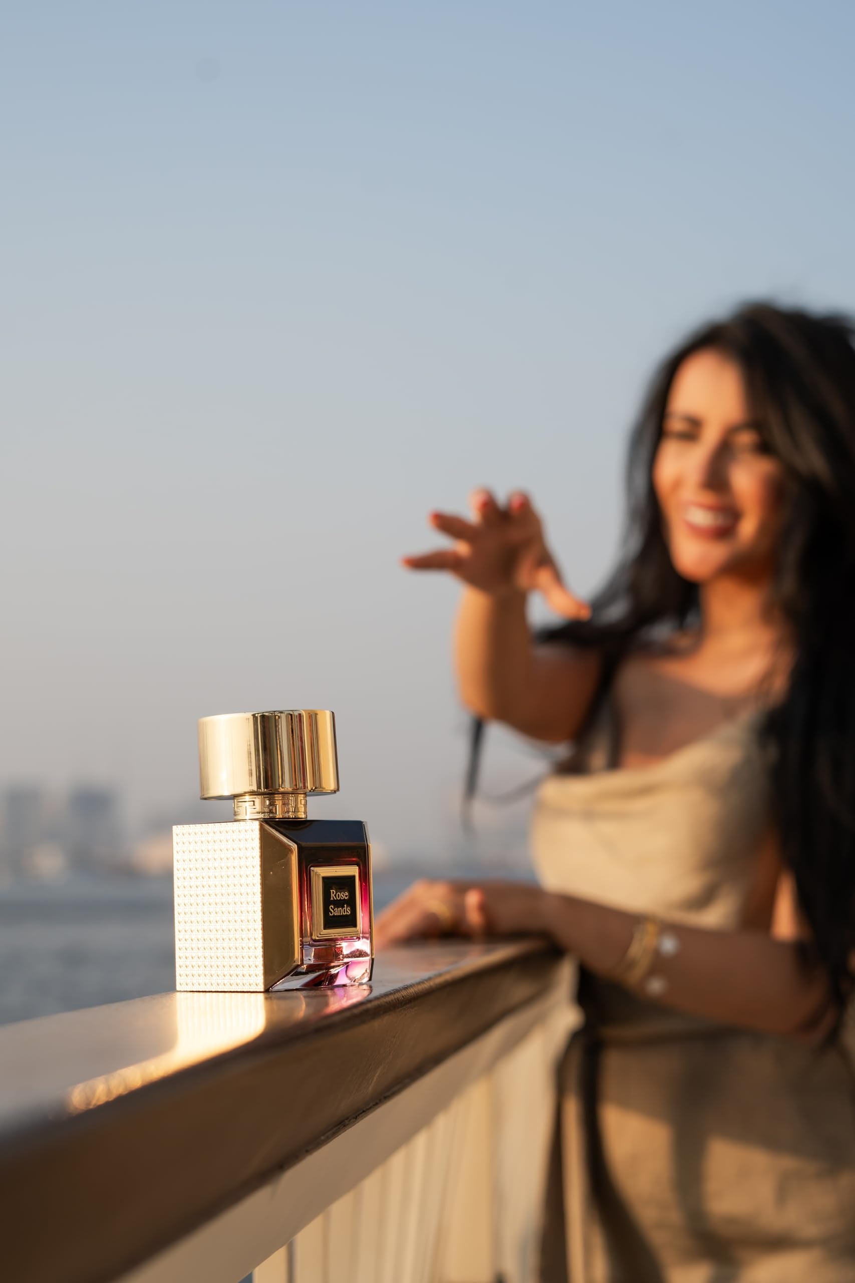KORBAJ PARFUMS Rose Sands on skin reveals warm sweetness and elegant longevity