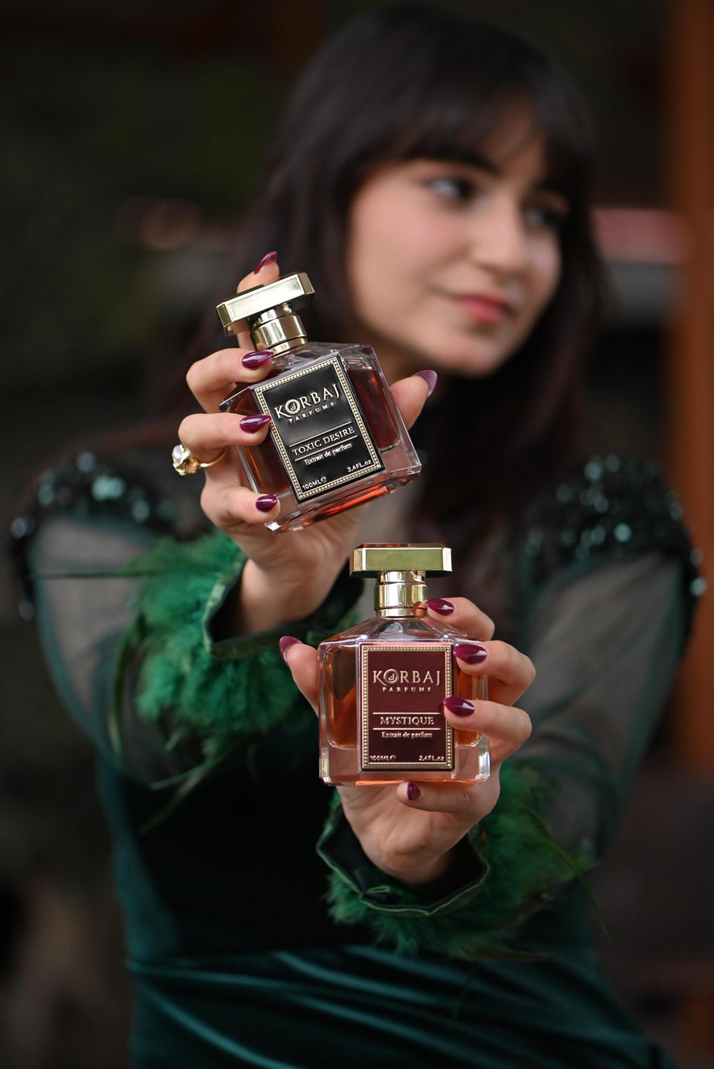 KORBAJ PARFUMS Toxic Desire giftable packaging for premium gifting