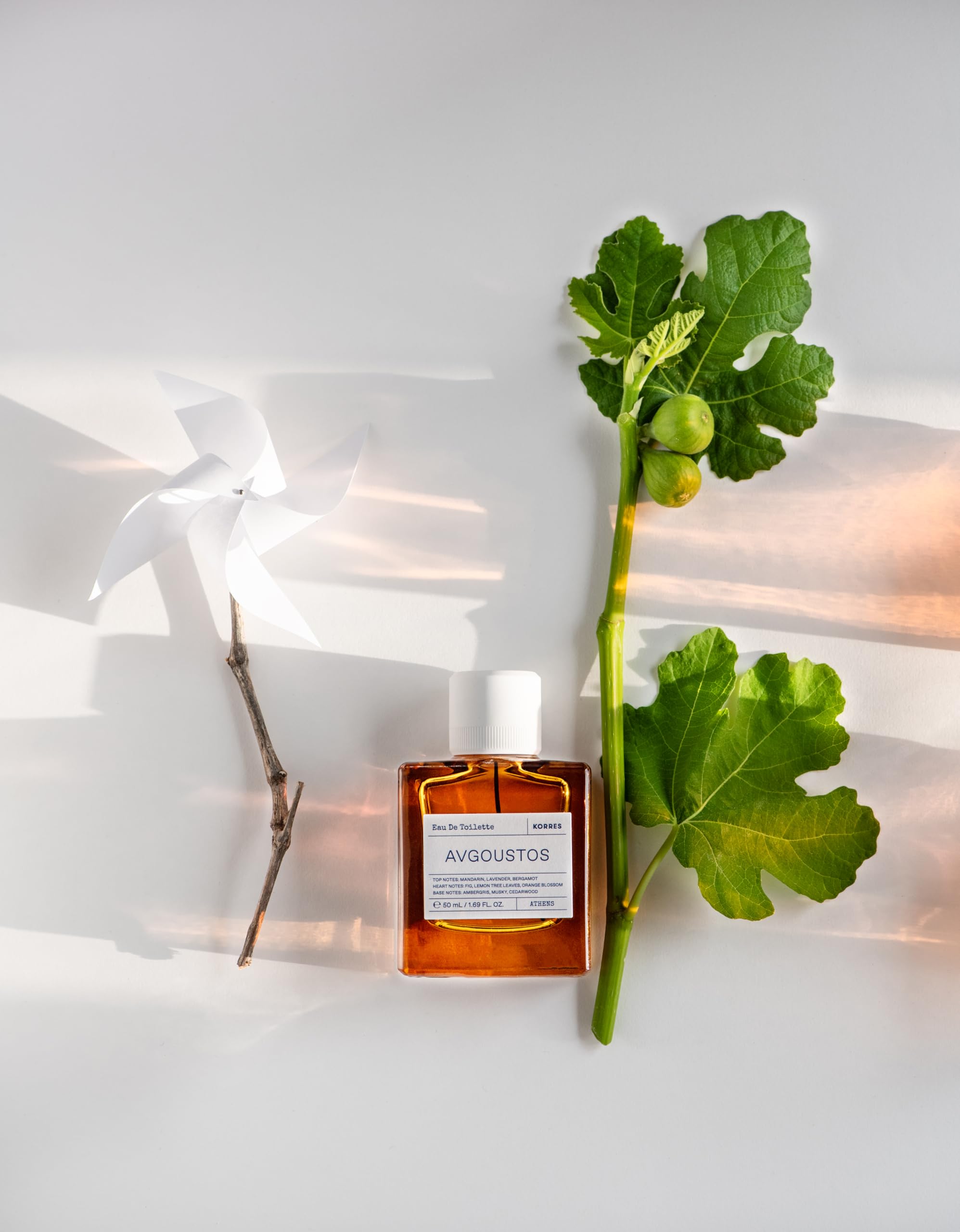 KORRES Avgoustos atomizer mist delivers a light, even spray