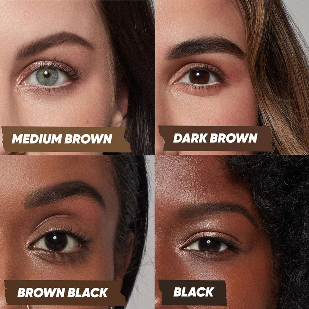 Kosas Brow Pop longwear pigment resists smudging and fading.