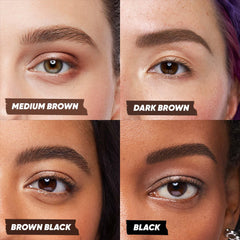 Kosas Brow Pop Nano with firm wax for precise brow definition