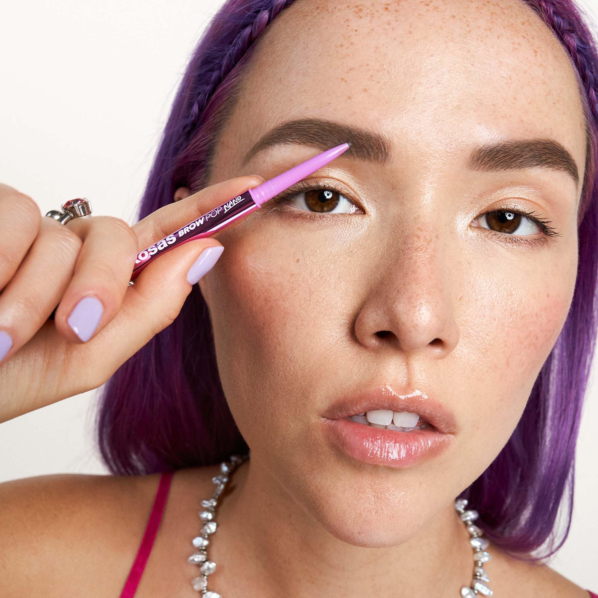 Kosas Brow Pop Nano dermatologically tested and safe for sensitive skin