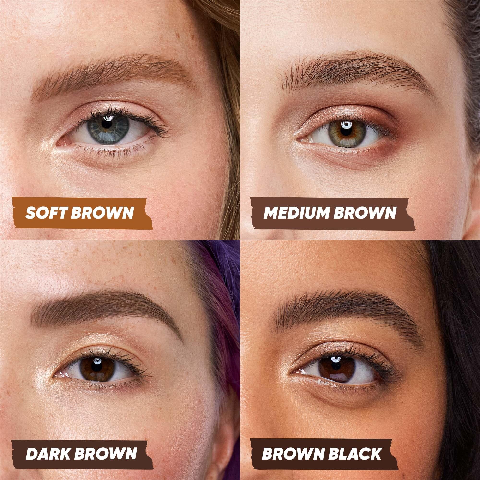 Kosas Brow Pop Nano 1mm tip detail shows hairlike strokes
