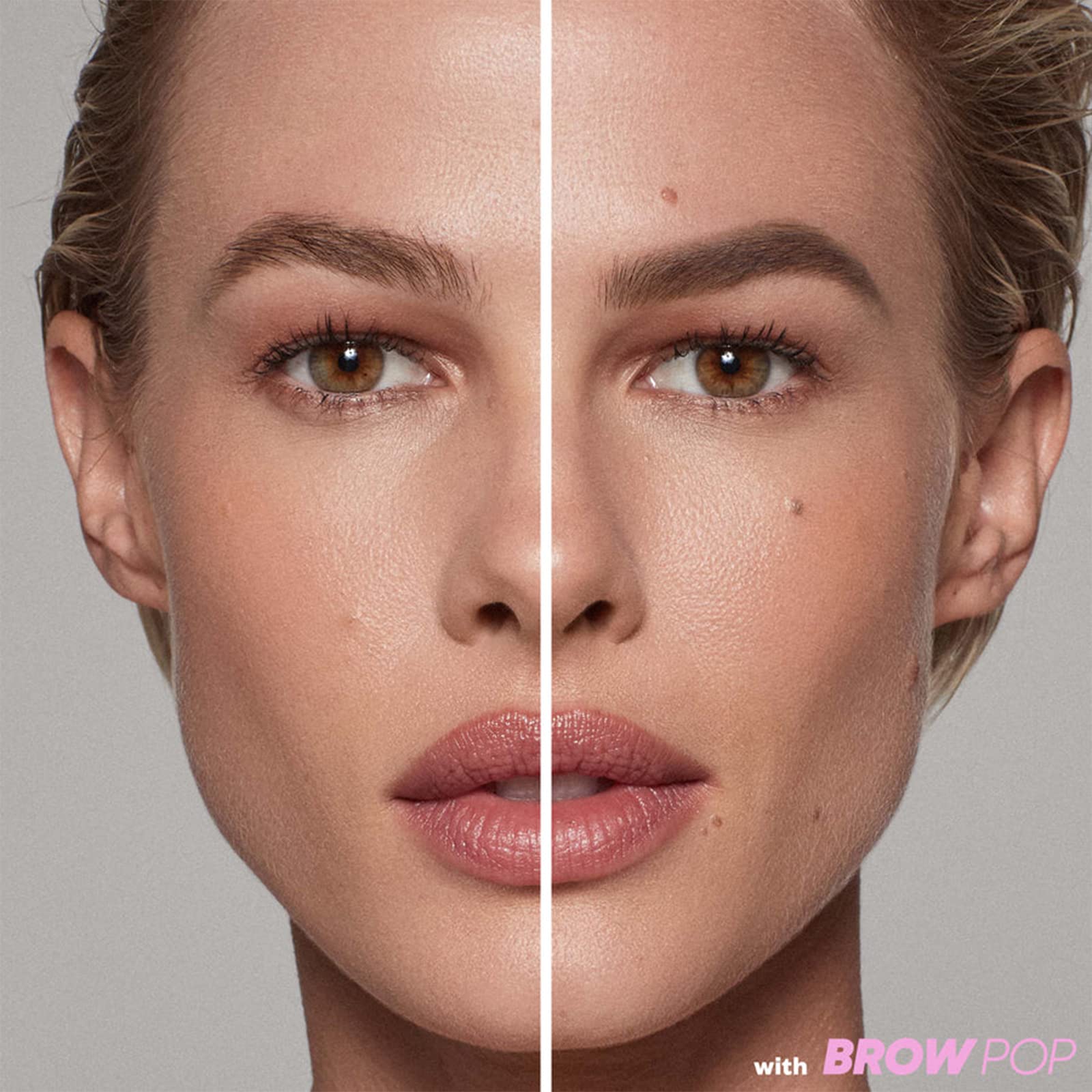 Kosas Brow Pop soft natural look for sparse or over-tweezed brows