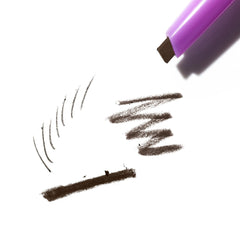 Kosas Brow Pop thin side adds feathered hair like strokes