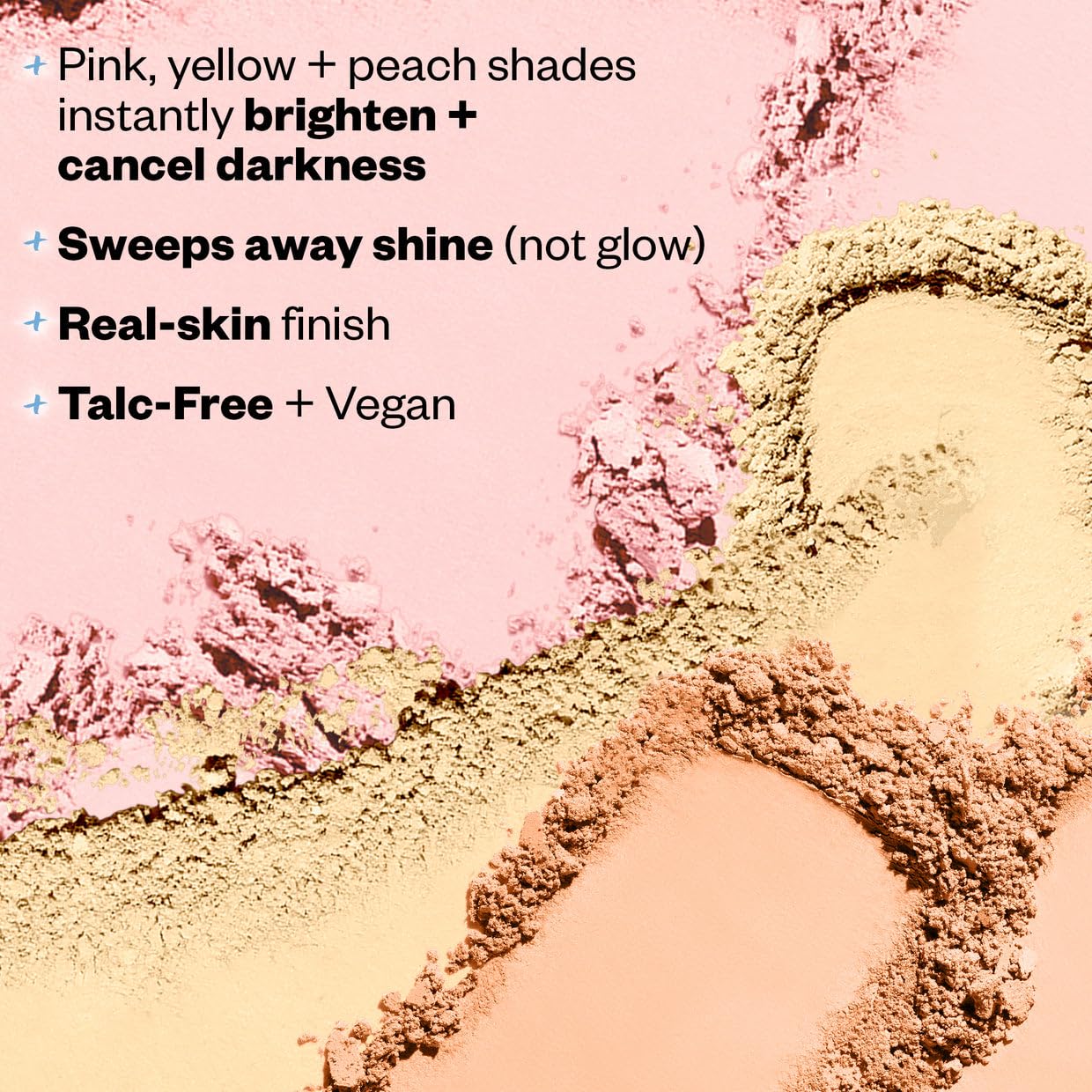 Kosas Cloud Set pink shade closeup for brightening effect