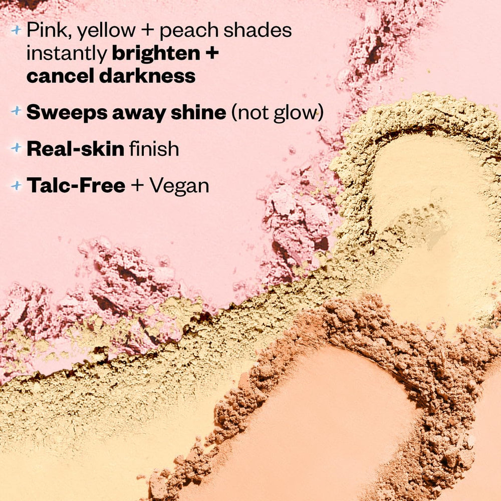 Kosas Cloud Set pink shade closeup for brightening effect