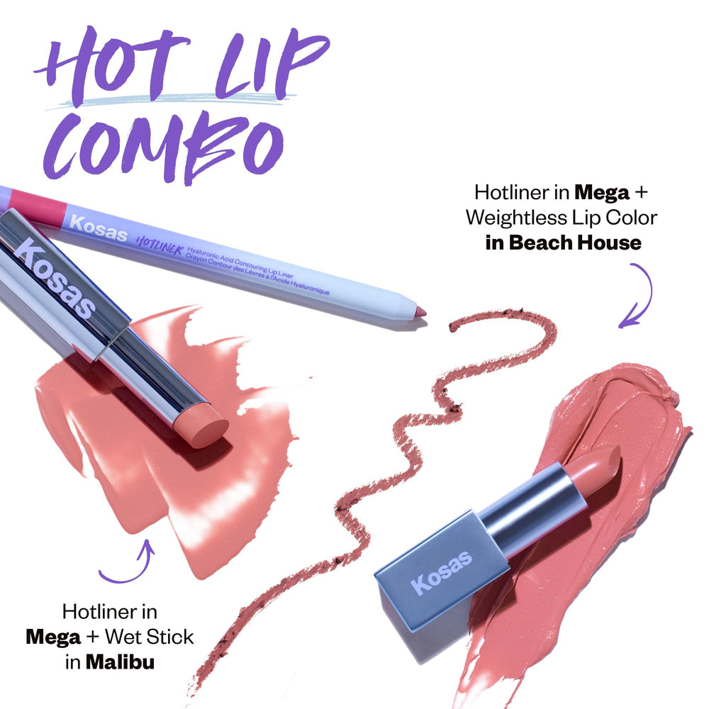 Kosas Hotliner shade range supports diverse skin tones for versatility.