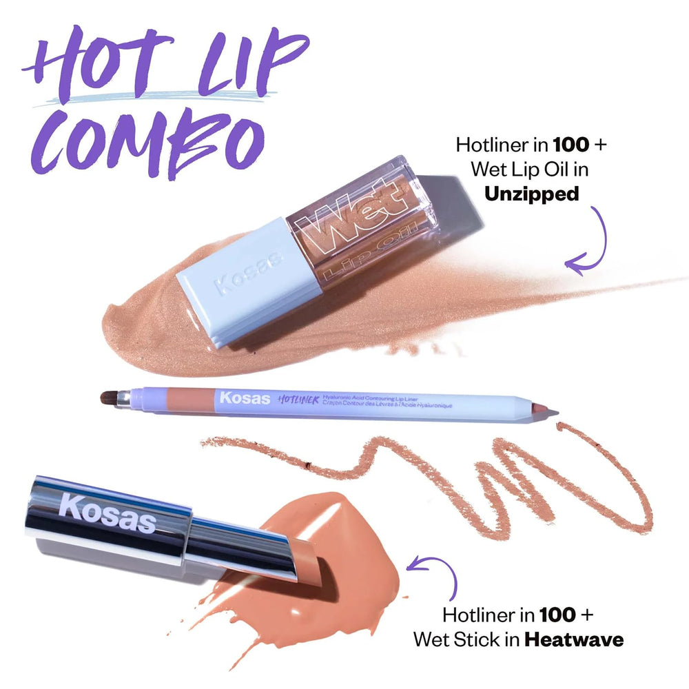 Kosas Hotliner huit teintes pour trouver la nuance parfaite.