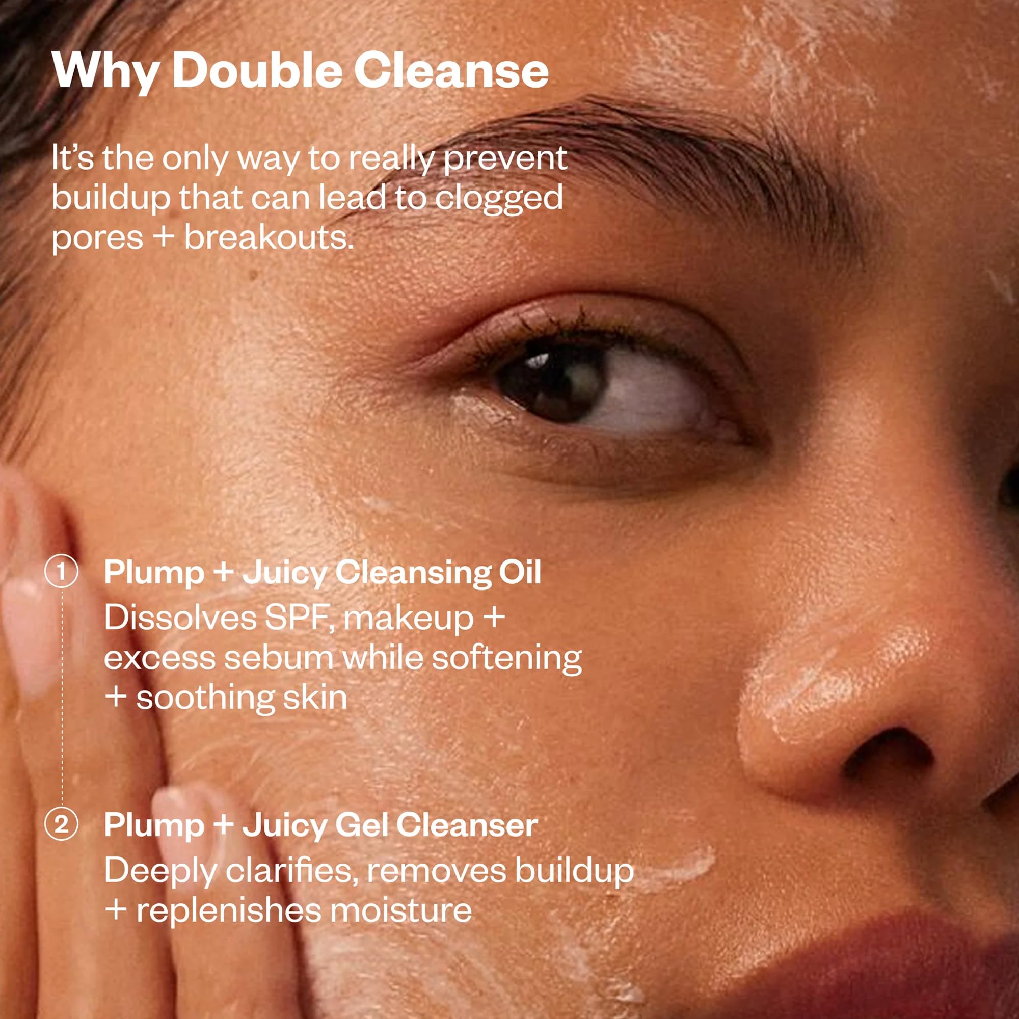 Kosas Mini Plump + Juicy duo pack on shelf showing travel-ready skincare set.