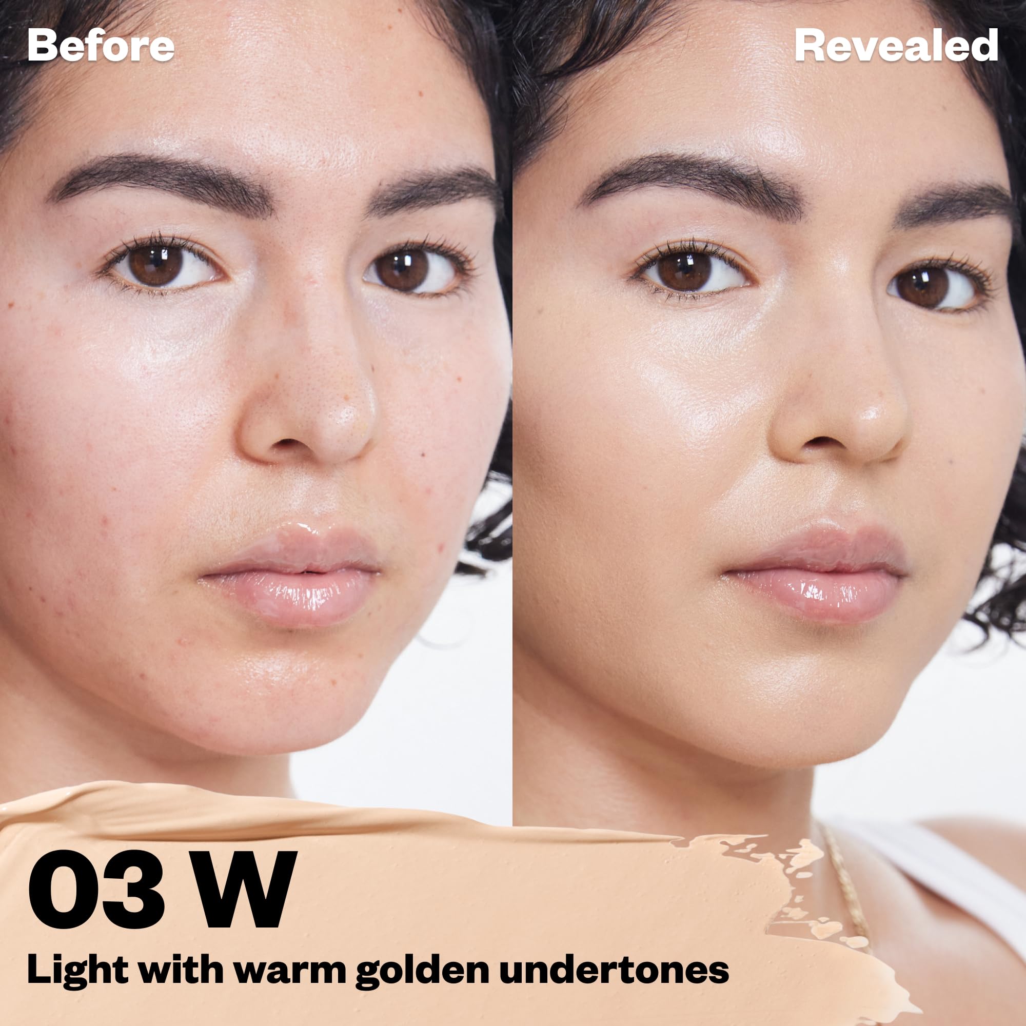 Kosas Revealer Concealer texture close-up showing blendable formula.