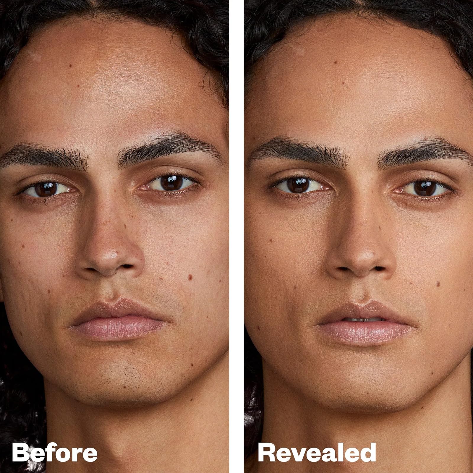 Kosas Revealer application with fingers demonstrates easy blend