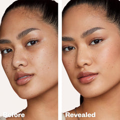 Kosas Revealer bottle side profile with sleek packaging and SPF 25 indication.