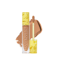 Kosas Revealer Concealer bottle demonstrates medium coverage with hydration from hyaluronic acid.