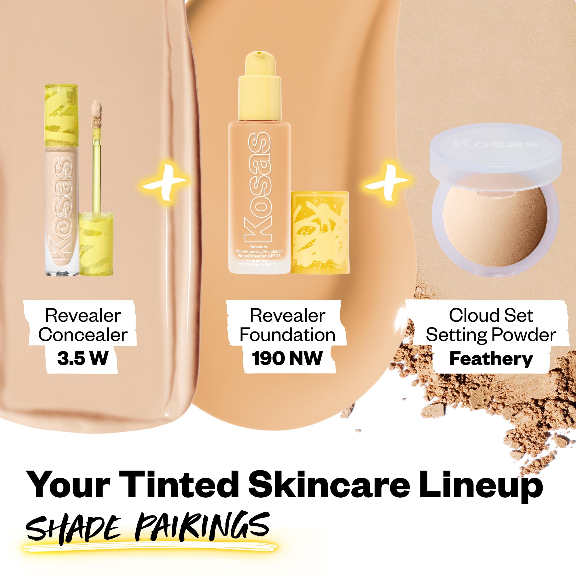 Kosas Revealer Concealer vegan and cruelty-free branding on packaging.