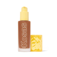 Kosas Revealer foundation bottle front view showing natural-looking finish.