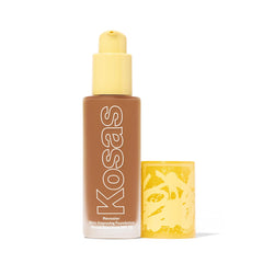 Kosas Revealer foundation bottle pump for precise, natural coverage.