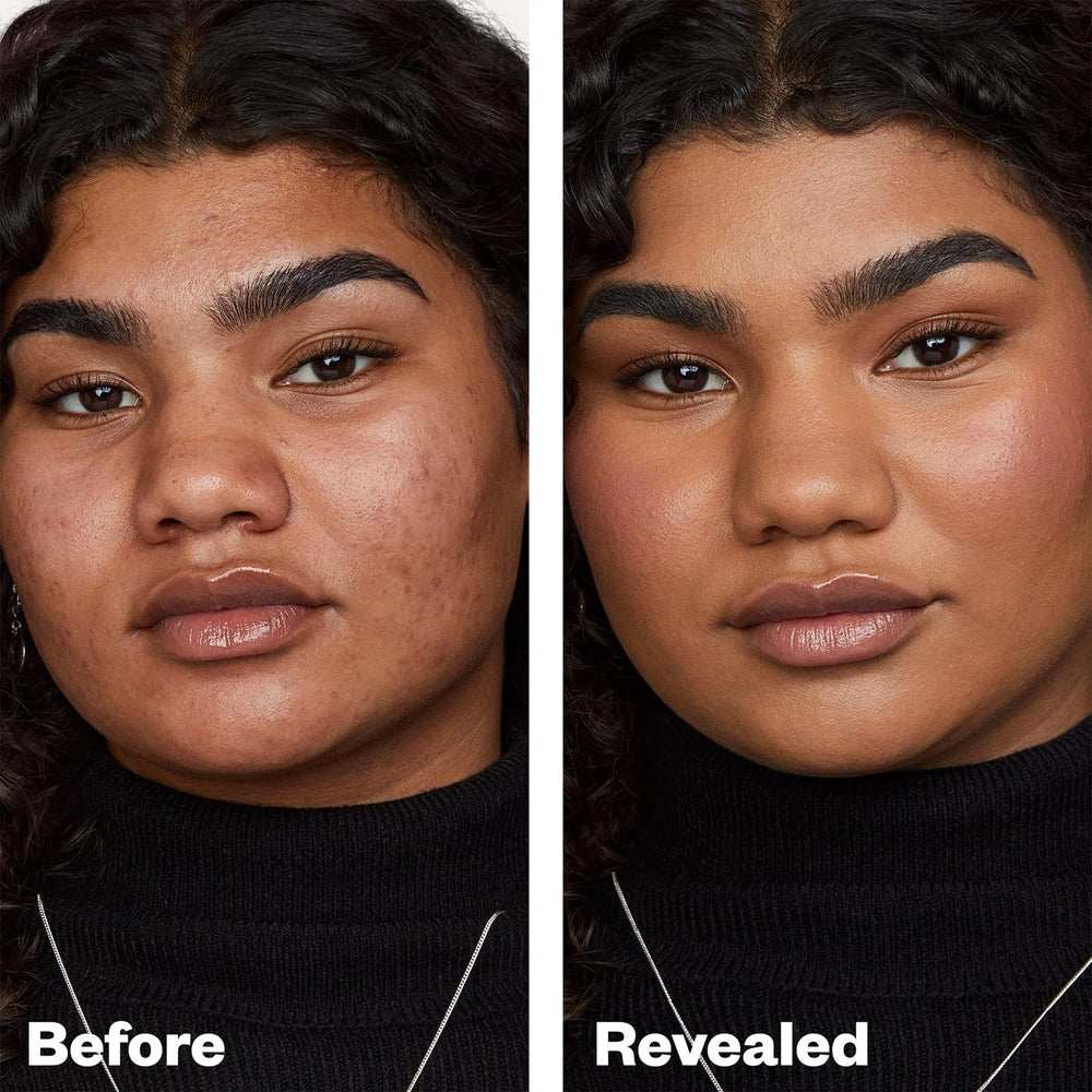 Kosas Revealer foundation brightening with niacinamide for a healthier look