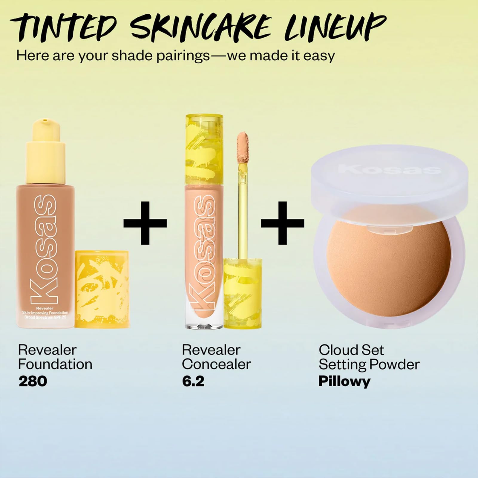 Kosas Revealer SPF 25 mineral sunscreen protection on skin