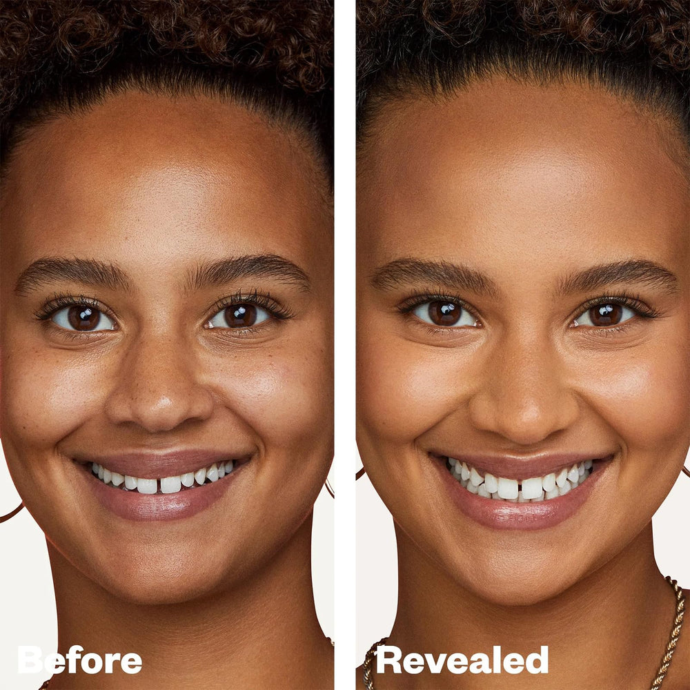 Kosas Revealer SPF25 dispensing pump highlights easy one- or two-pump application