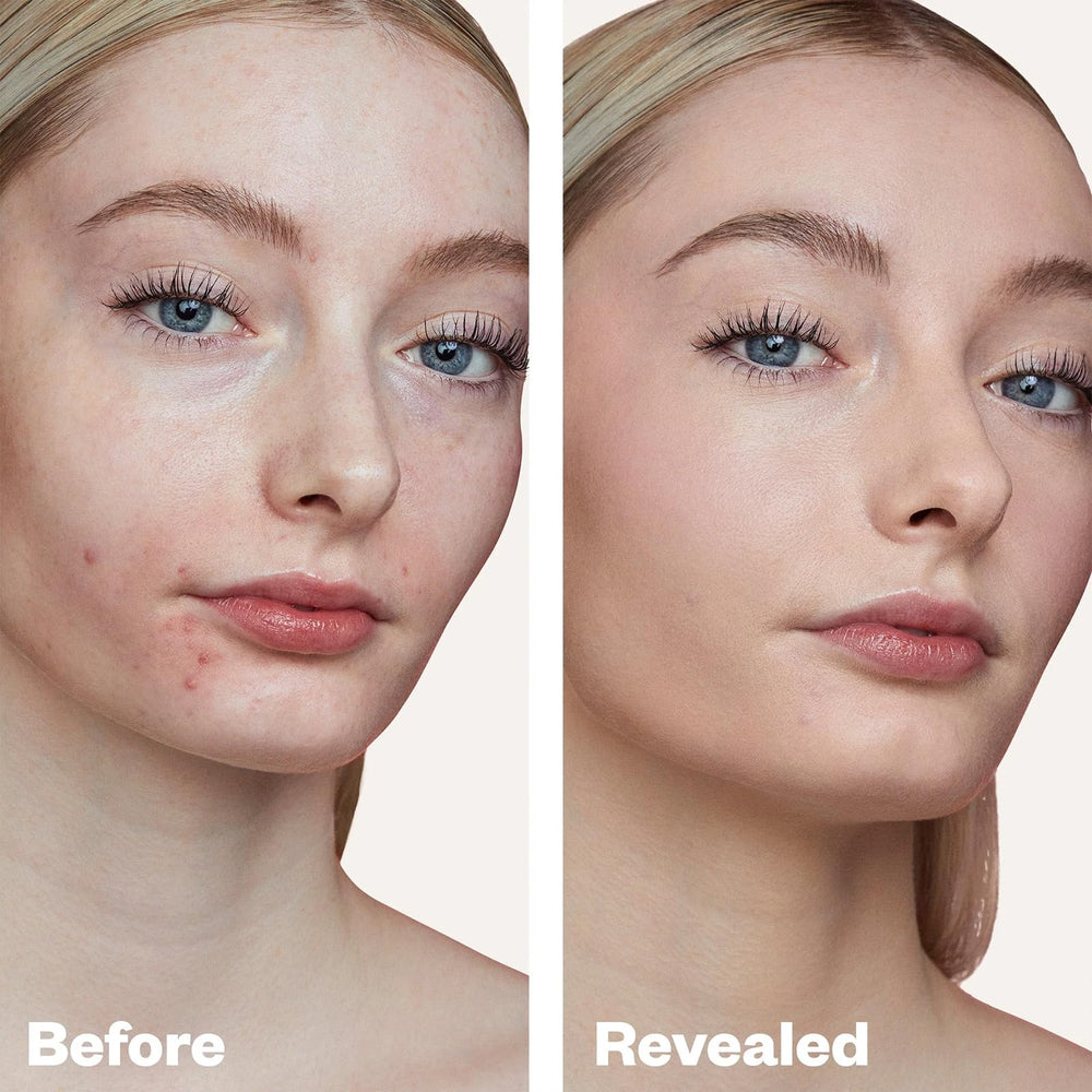 Kosas Revealer swatches demonstrating natural finish on skin
