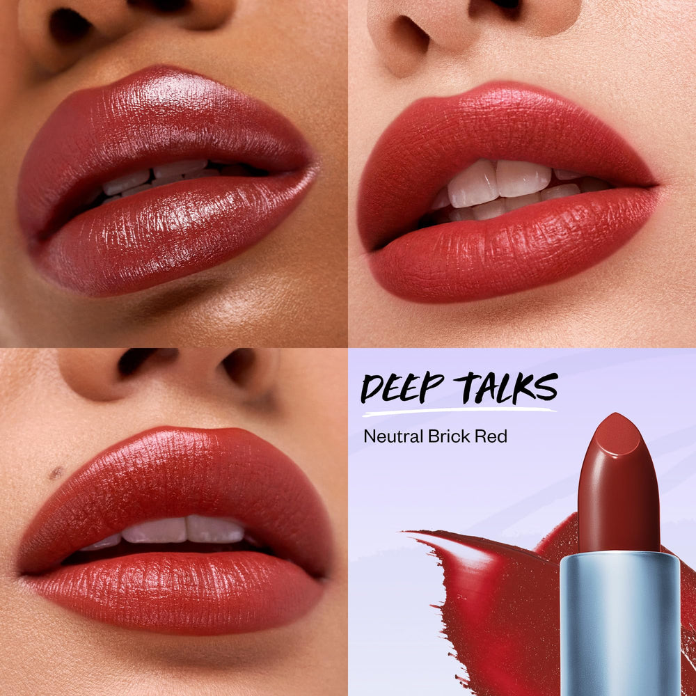 Kosas Weightless Lip Color packaging on display highlights clean, cruelty-free formula.