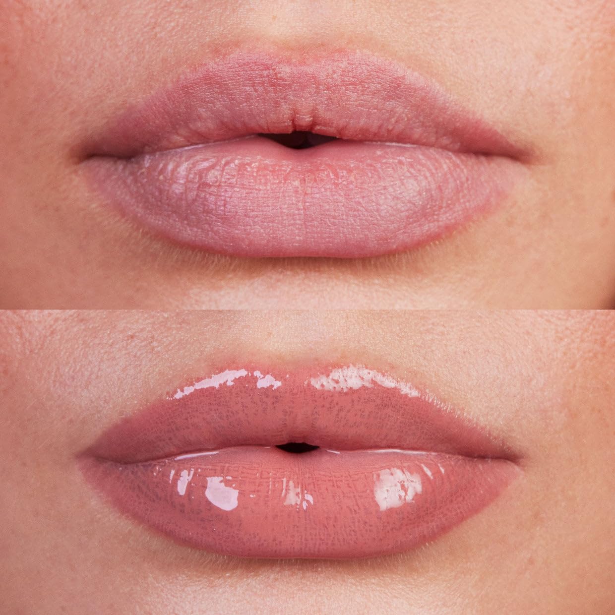 Kosas Wet Lip Oil Gloss includes hyaluronic acid for lasting lip hydration