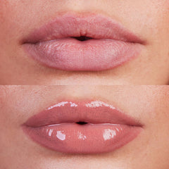 Kosas Wet Lip Oil Gloss includes hyaluronic acid for lasting lip hydration