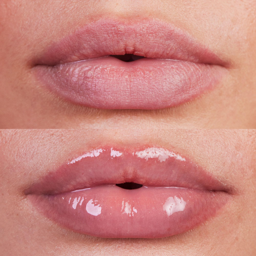 Kosas Wet Lip Oil Gloss non-sticky texture for comfortable wear.