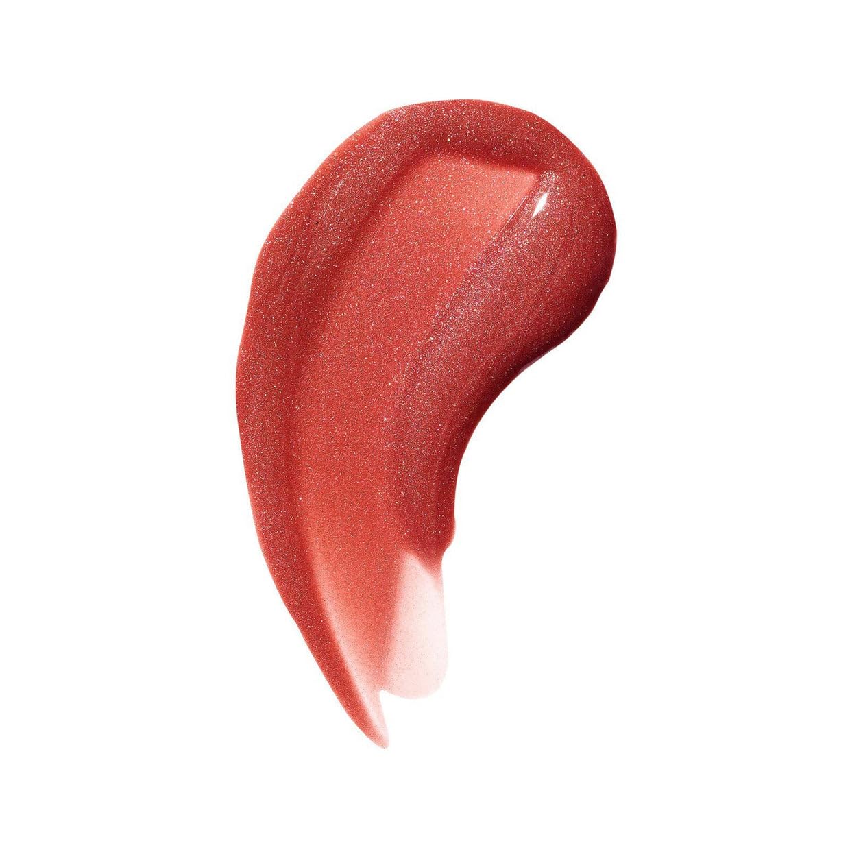 Kosas Wet Lip Oil Gloss lip swirl reveals sheer color with plush, hydrating feel.