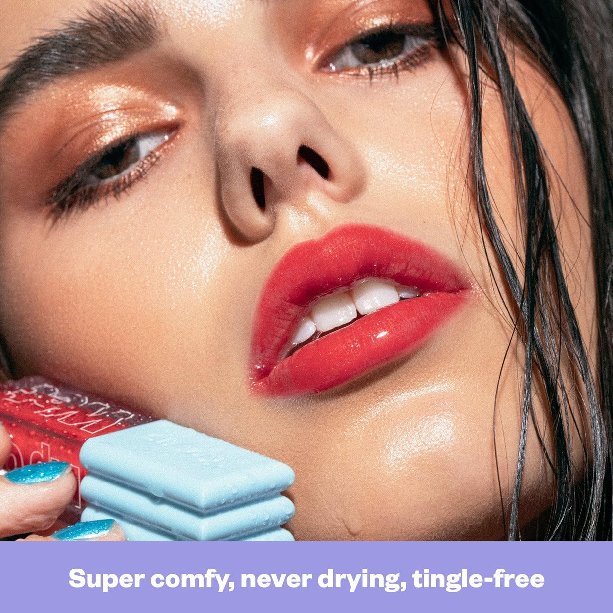 Kosas Wet Lip Oil Gloss soft-pout appearance after daily use