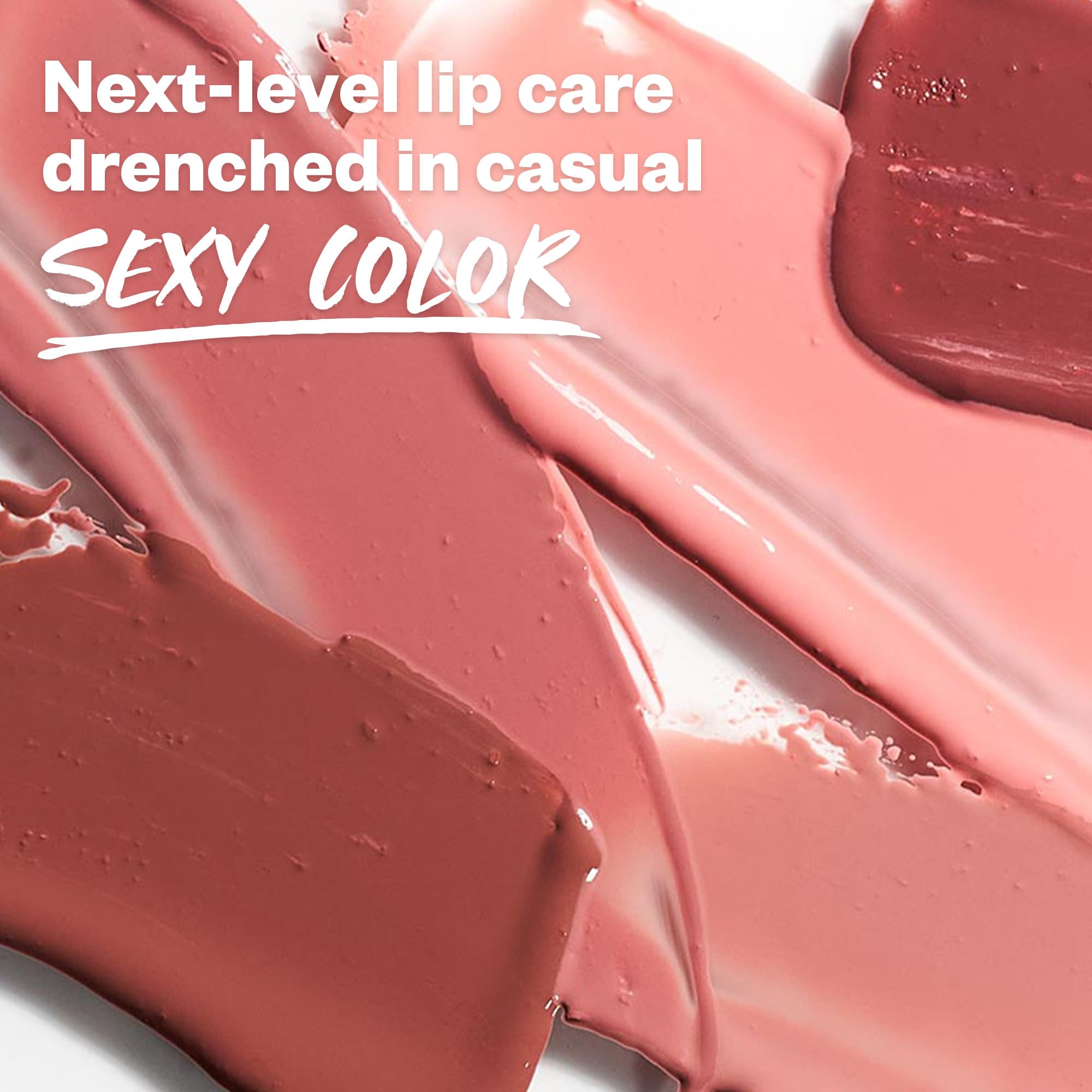 Kosas Wet Stick direct-from-tube application shows quick, easy moisturizing color.