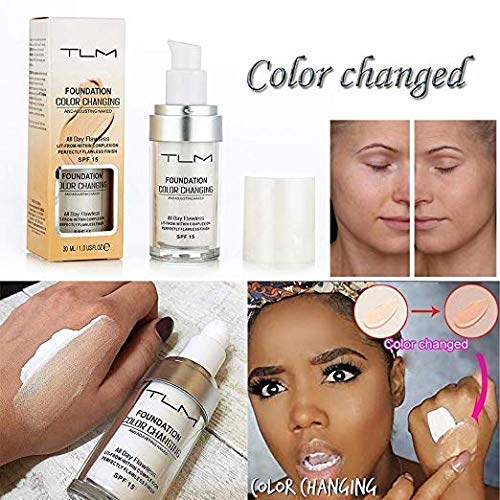 Kosimi TLM daily-wear foundation blends easily for a seamless look.