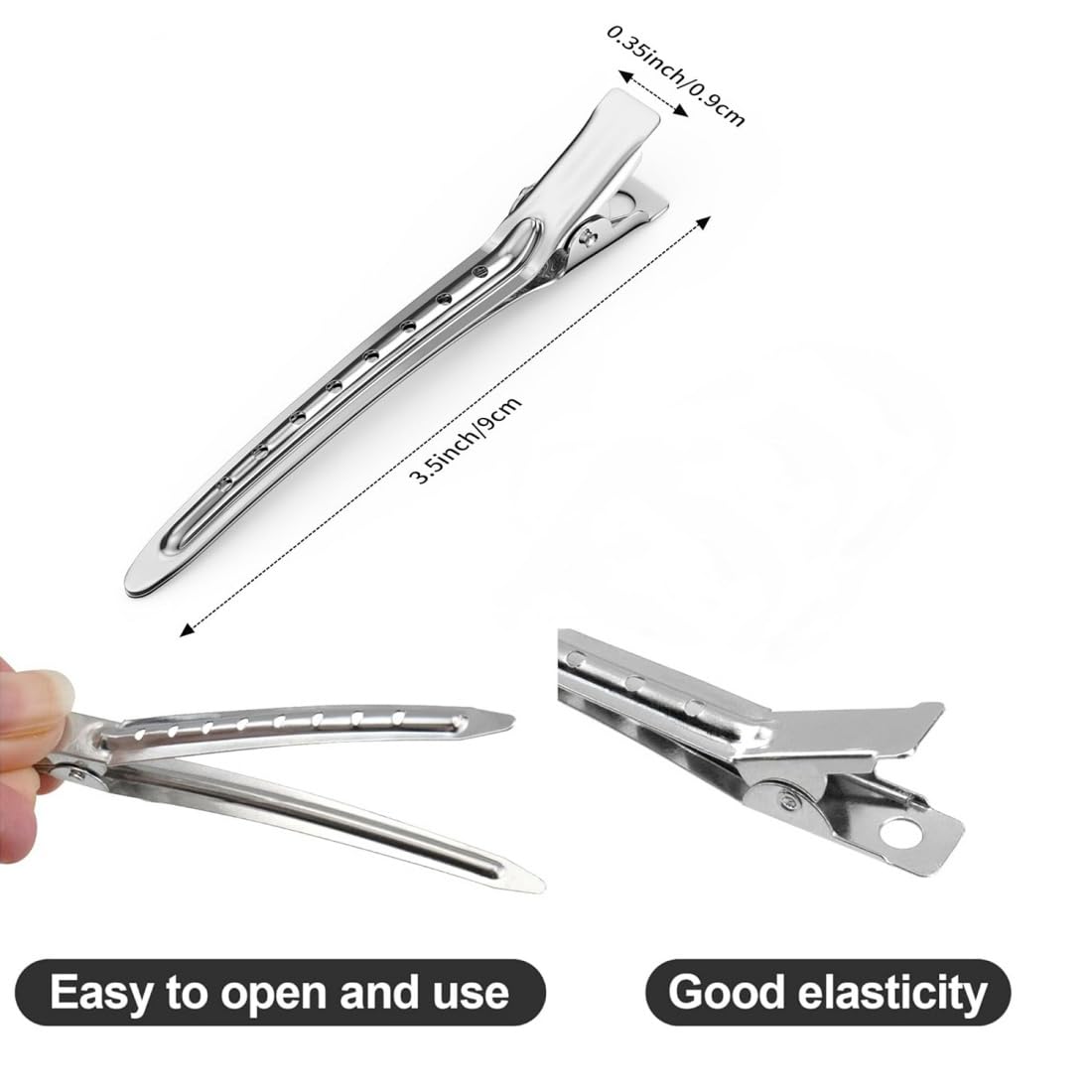 Koskusder wig-comb-metal sturdy tool for detangling and placement.