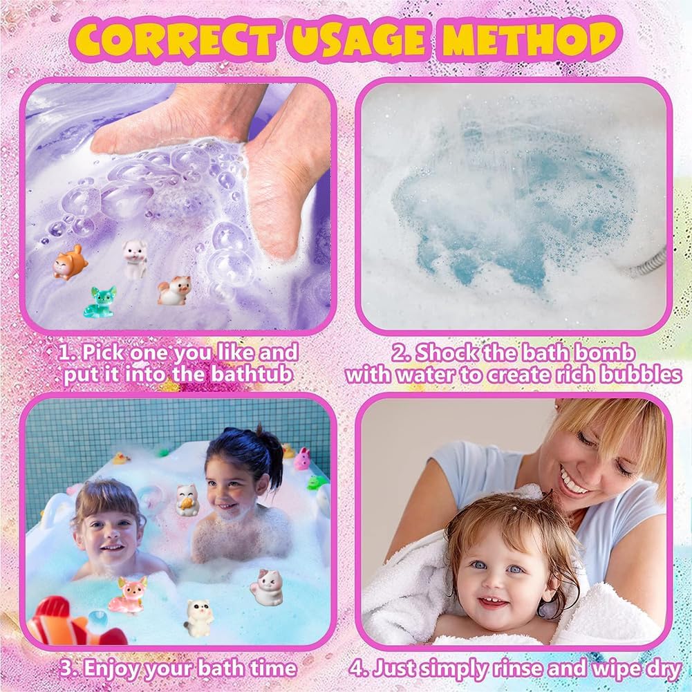 Kottke bath bombs fizz and float without staining tubs, simplifying cleanup.