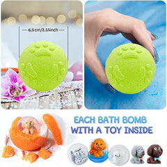 Kottke organic kids bath bombs with bright colors for playful baths.