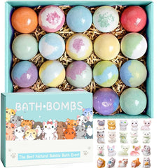 Kottke Kids Bath Bombs packaging box showcases a colorful gift-ready presentation.