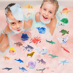 Kottke Shark Bath Bombs reveal 20 shark styles to spark curiosity.