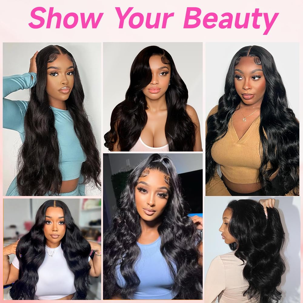KOTTN Virgin human hair texture close-up shows natural shine and softness.